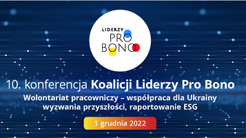 10. konferencja Koalicji Liderzy Pro Bono